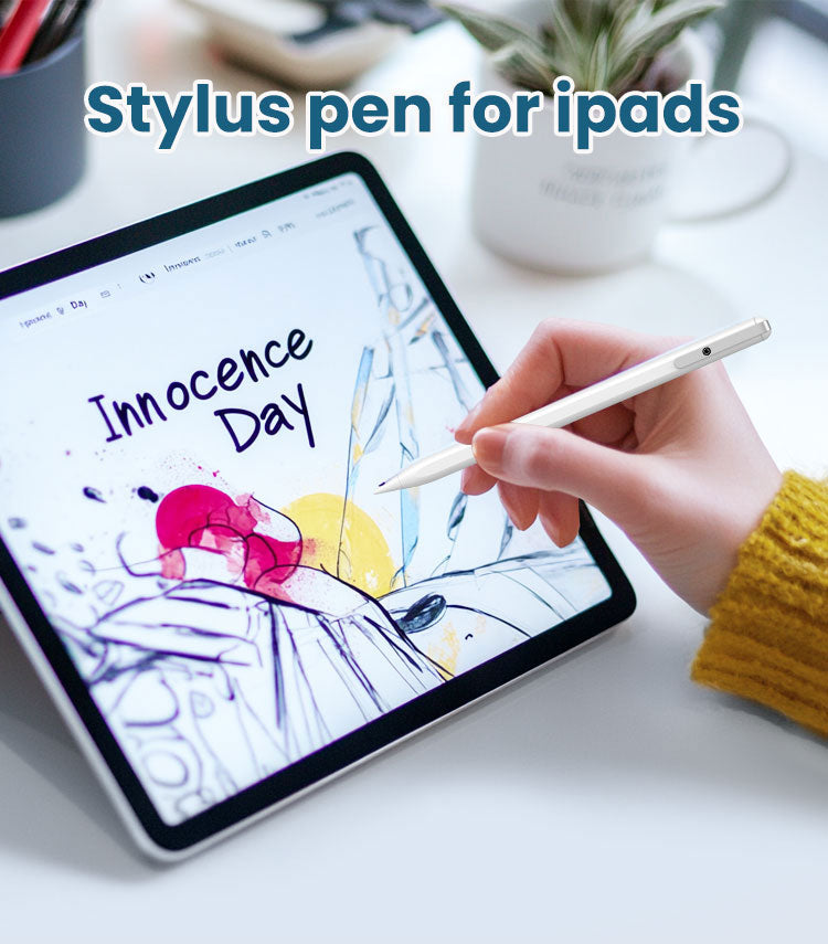 ✨ Redefine Smooth Writing: MEKO Push-Pull Active Stylus for iPad (2018–2025)
