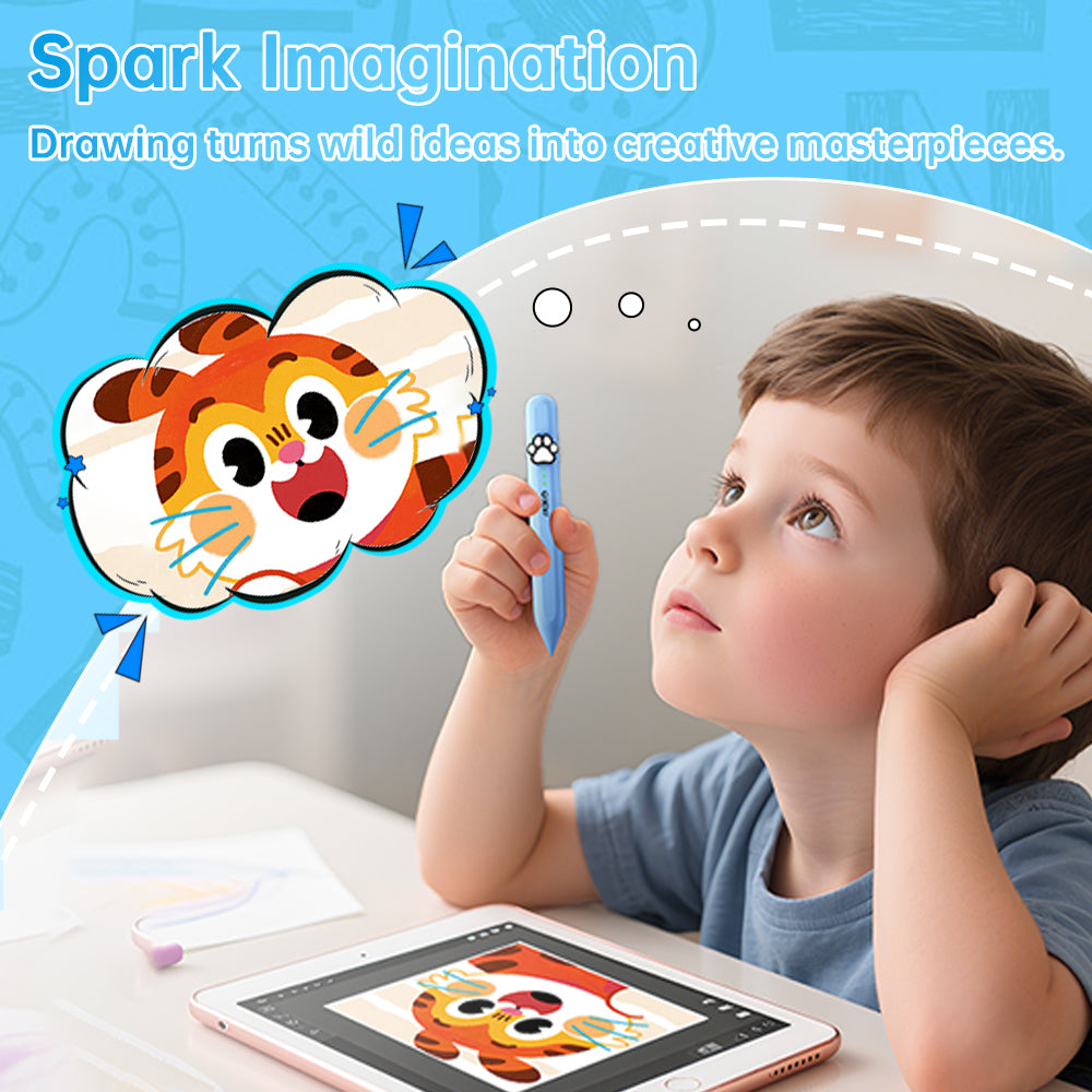 Child Using Smart Pen Are Kids Using Their Fingers Too Much on Screens? Here’s Why a Stylus