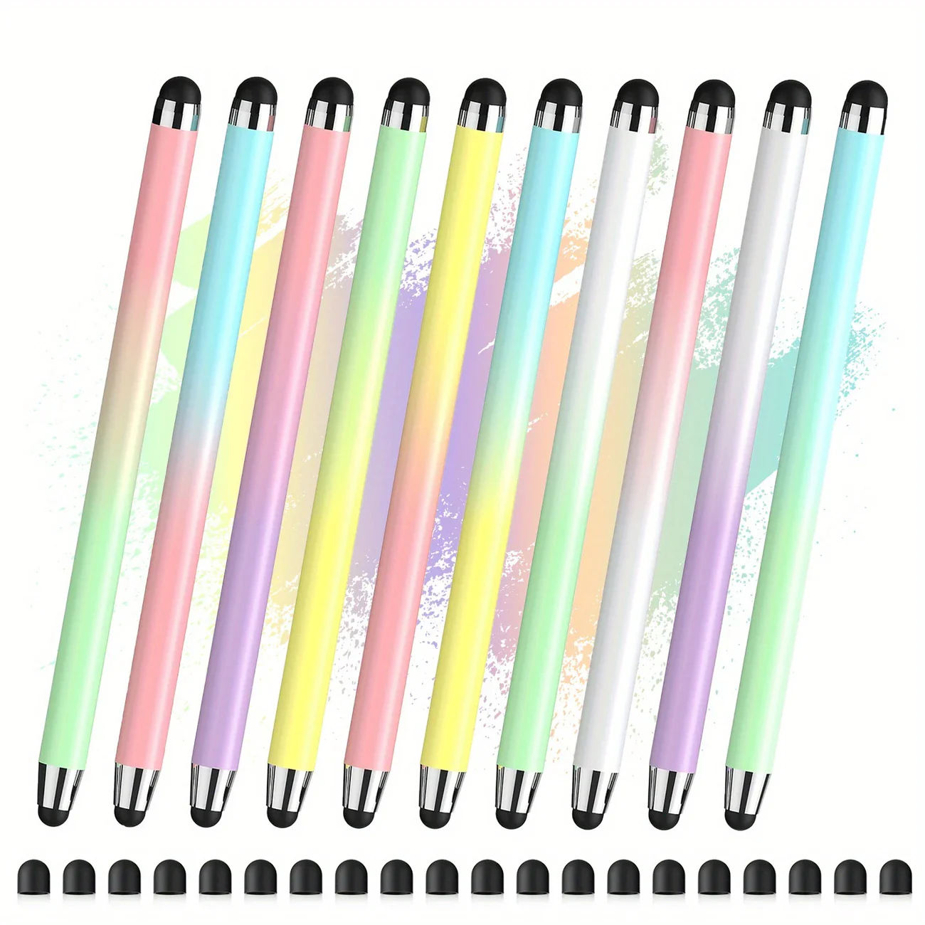 Stylus Pens for Touchscreens,MEKO 10 Pack Thin Rubber Tip Stylus