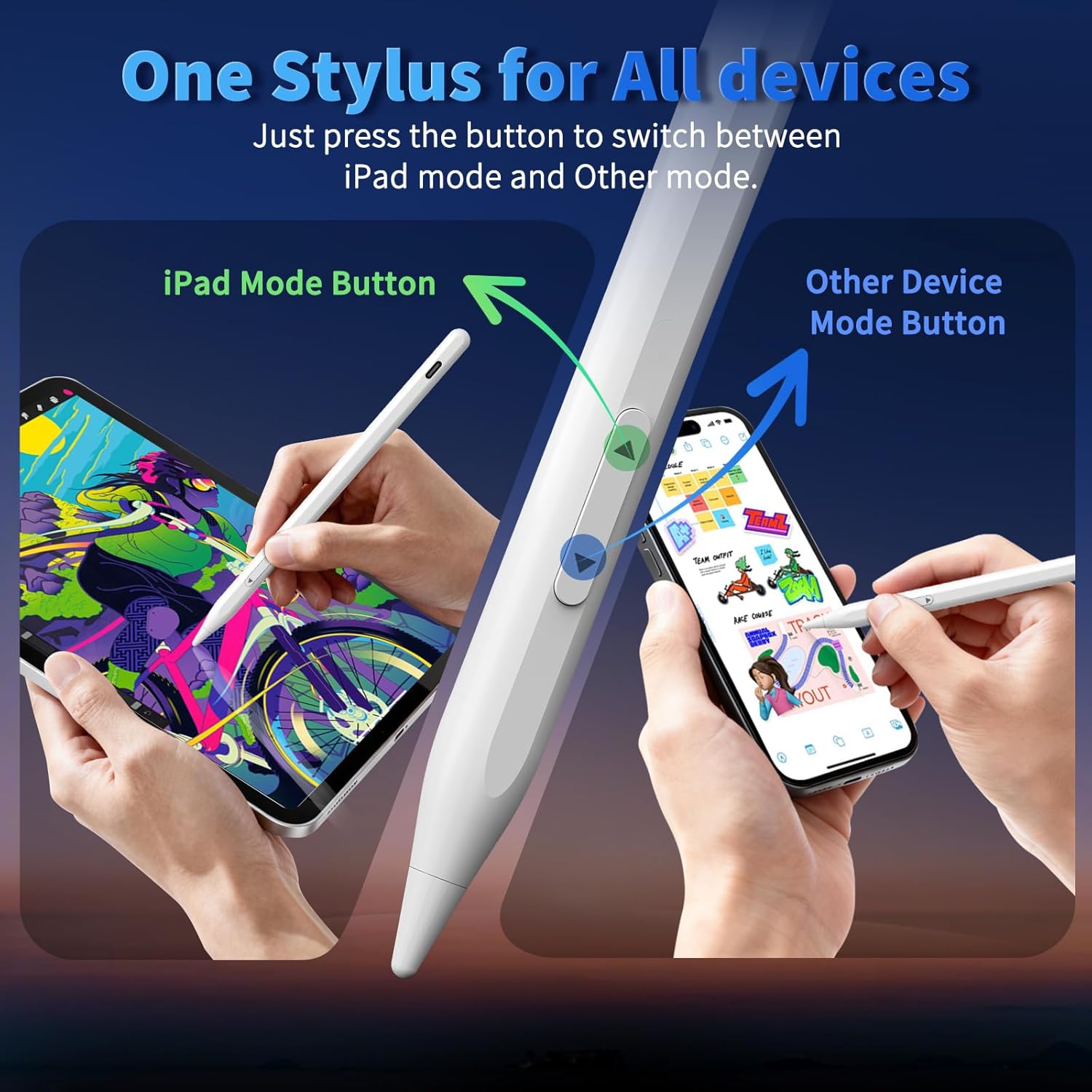 No Delay Stylus Pen For Smooth Writing And Drawing Experience