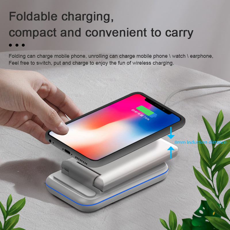 3 in 1 Foldable Wireless Charger