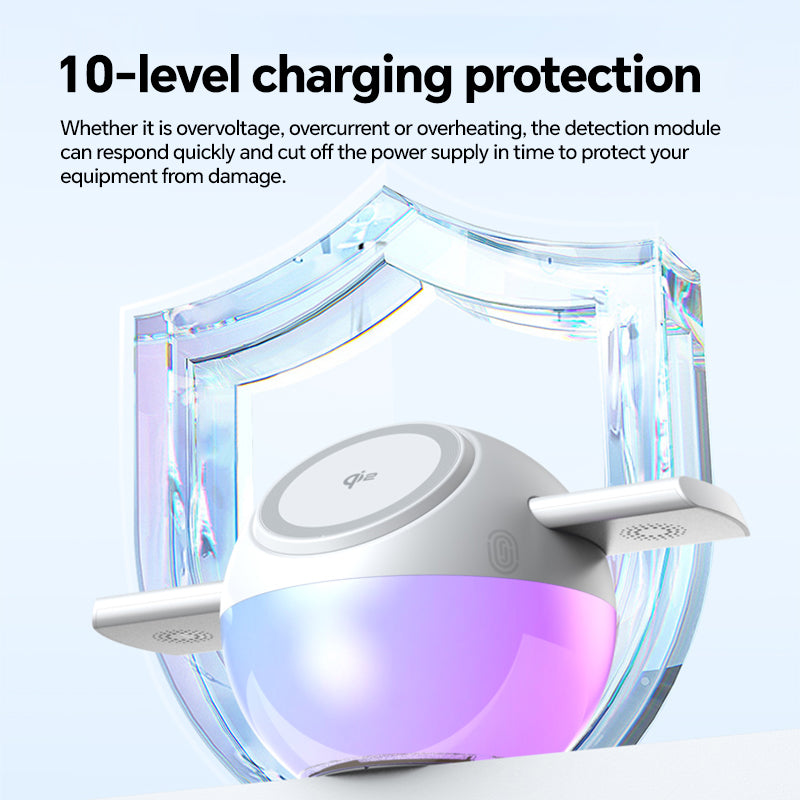 MEKO-Variable star ring 4-in-1 wireless charger