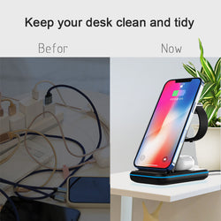 3 in 1 Foldable Wireless Charger