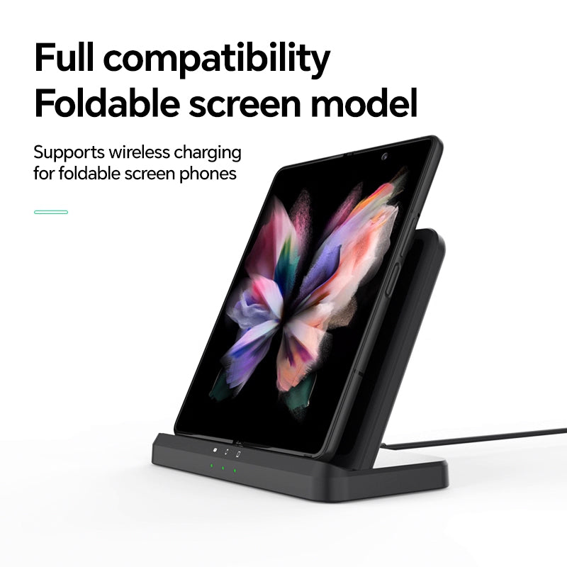 3-in-1 wireless charger Simple desktop art