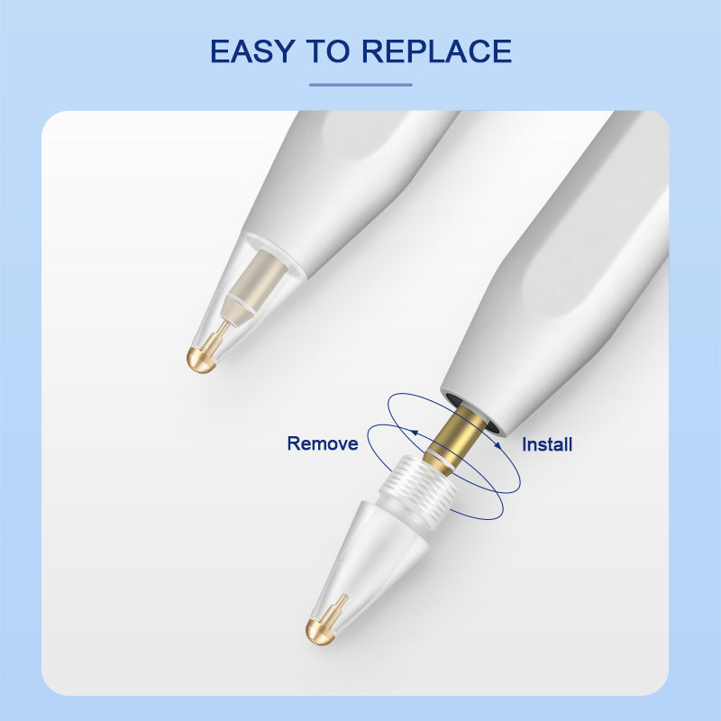 Tips Replacement For Apple Pencil 1st Gen 2nd Gen Pen Nibs For Ipad Pro  1-4Pack