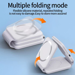 🎁Foldable 3-in-1 Magnetic Wireless Charger