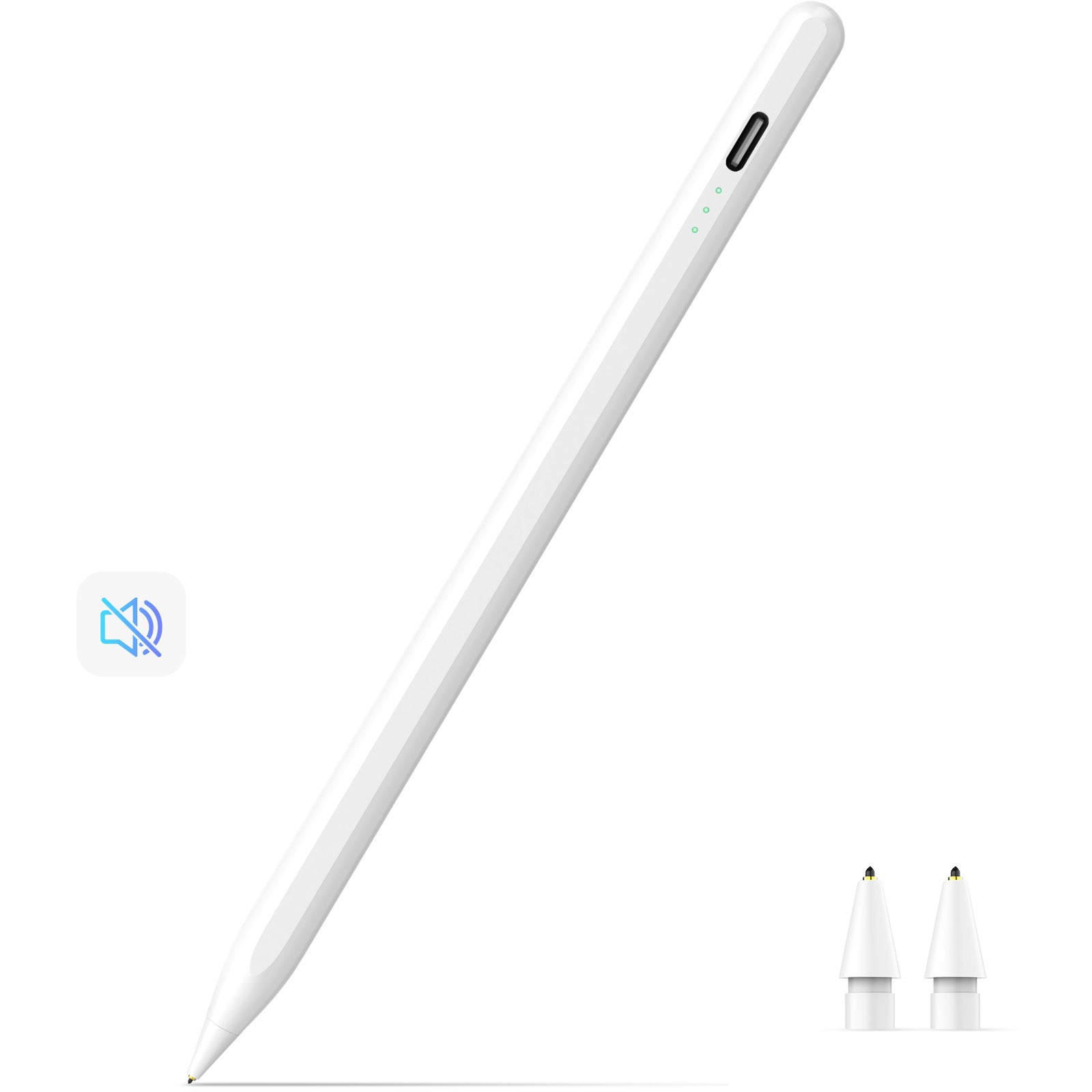 MEKO Silent Fast Charge Stylus Pen for iPad with Palm Rejection(Pre-Order)