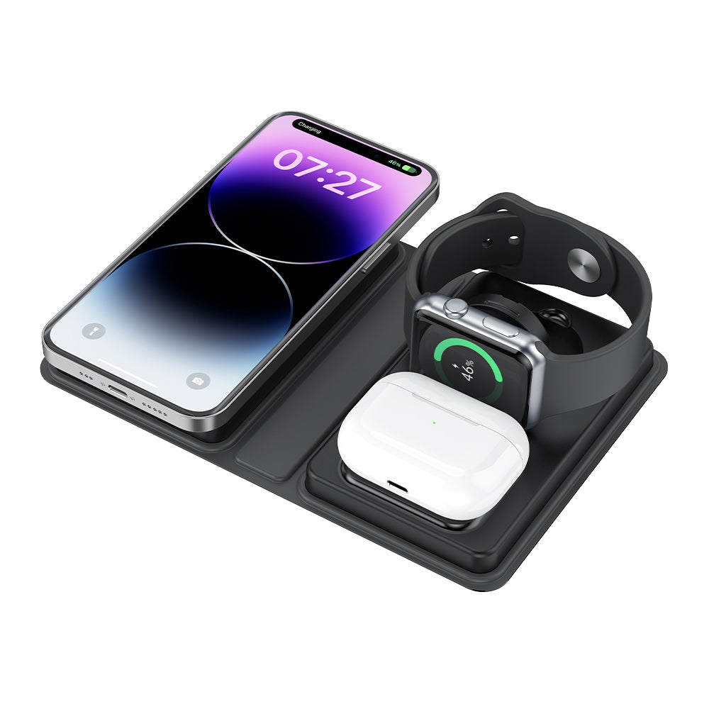 3-in-1 Foldable Wireless Charger Power Bank