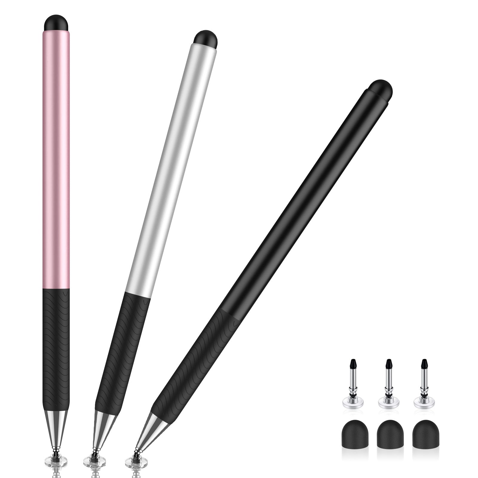 MEKO 2-in-1 Silicone Suction Cup Stylus Pen