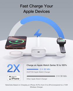 🎁Foldable 3-in-1 Magnetic Wireless Charger