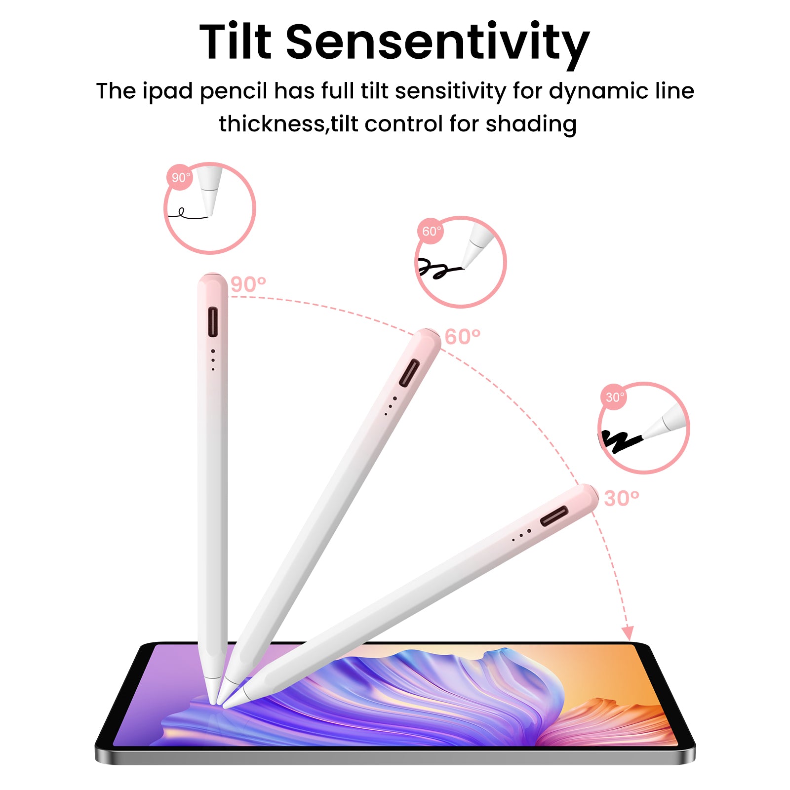 MINI Fast charging gradient-color children's pen