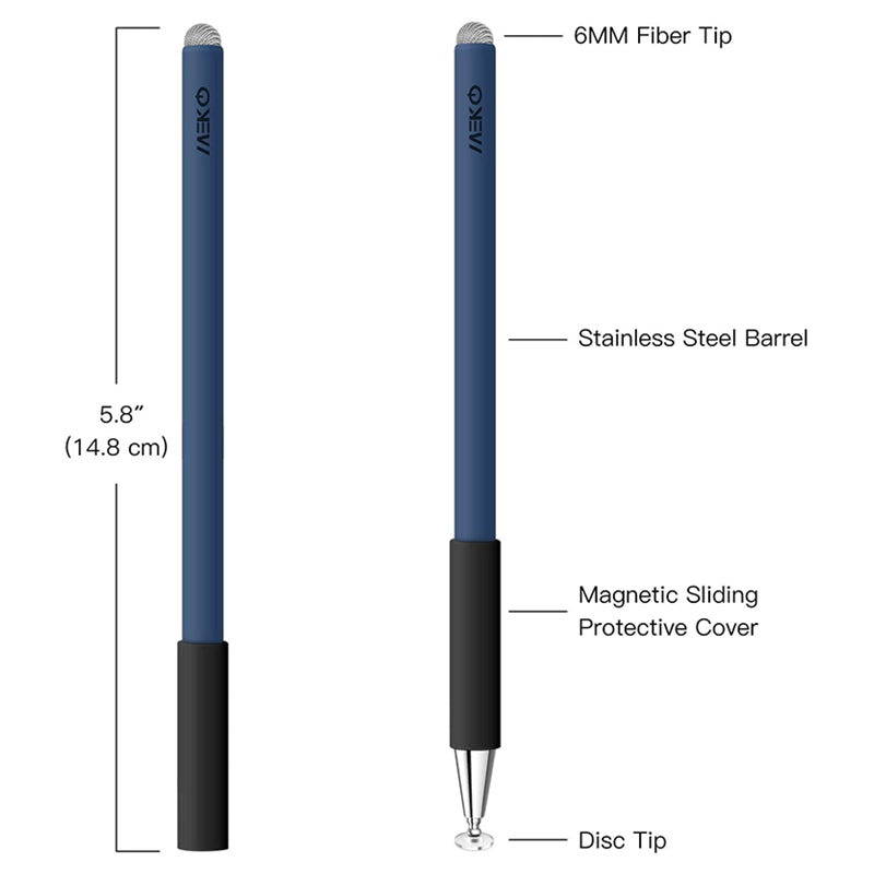 2 Pack MEKO 3-in-1 High Sensitivity Universal Stylus Pencil – MekoTech