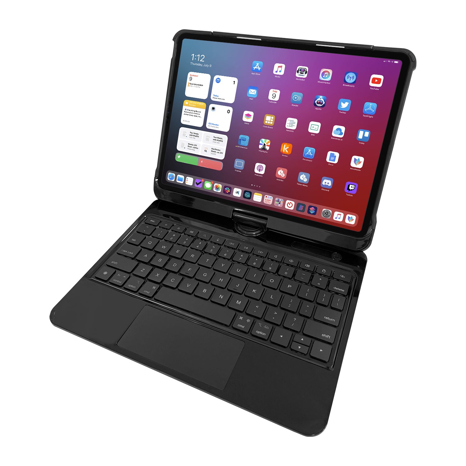 MEKO 360° Rotating Keyboard Case