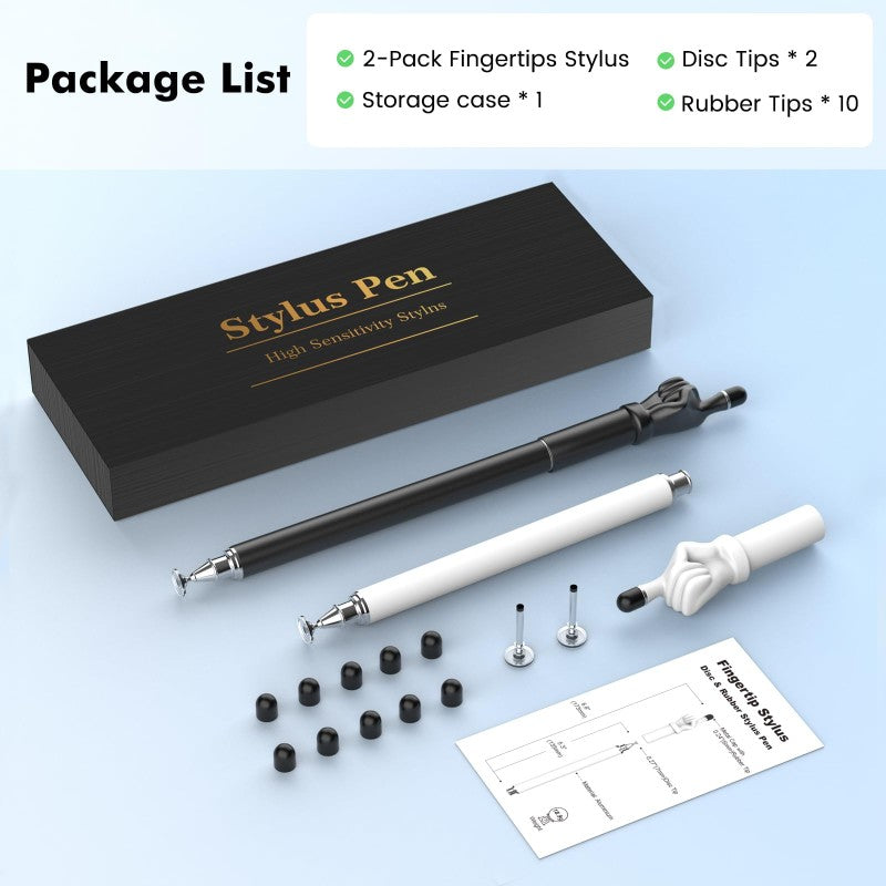 Meko 2-in-1 dual-tip stylus for all screens