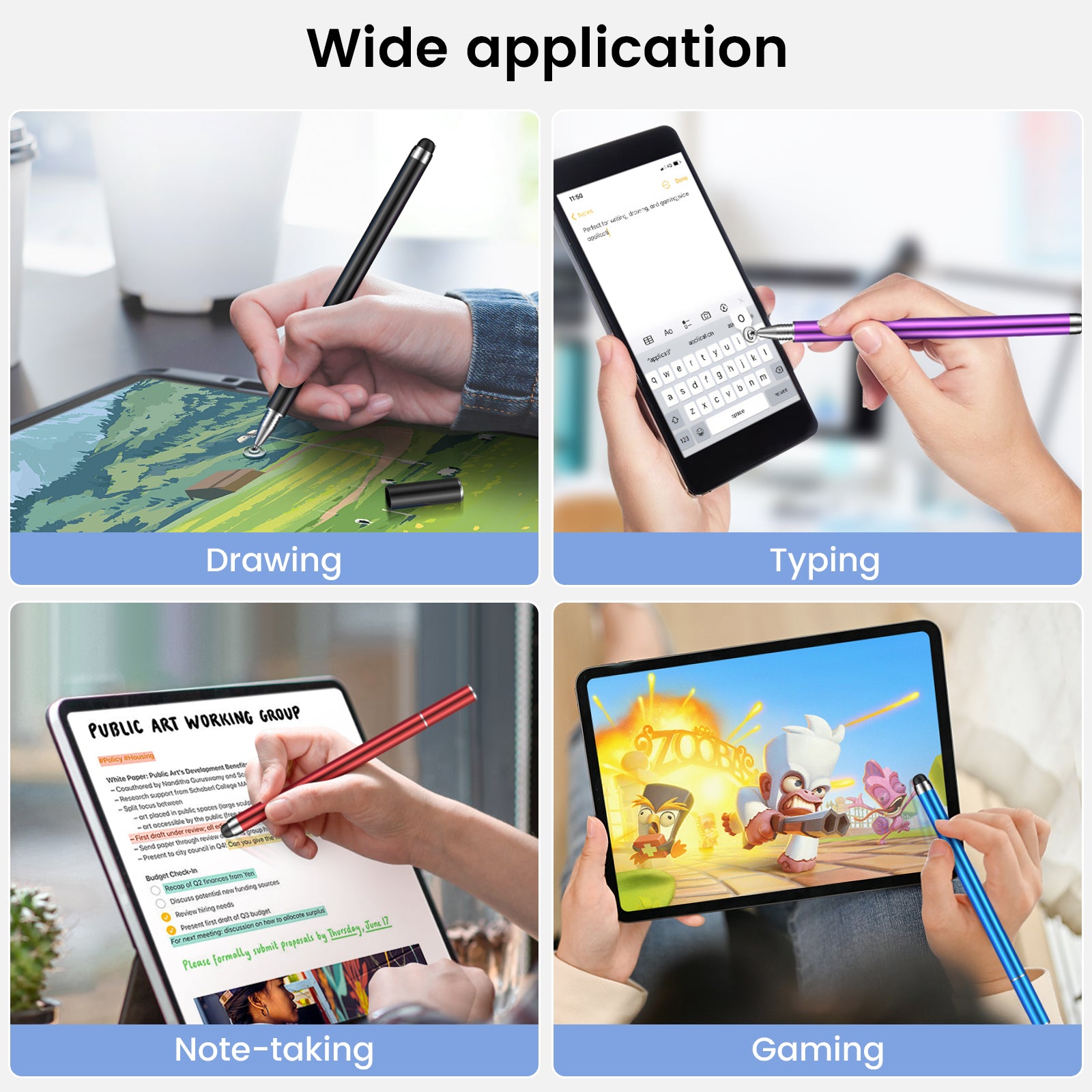 MEKO Universal Disc Stylus Pens