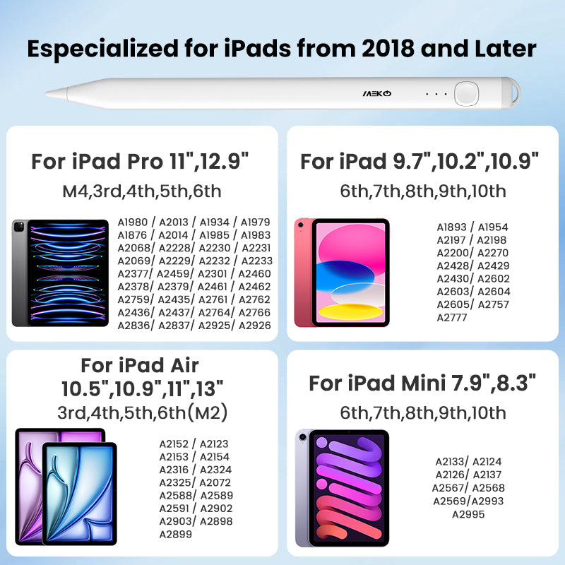 13 Minuten vollständig aufgeladen, aktive Touchscreen-Eingabestifte