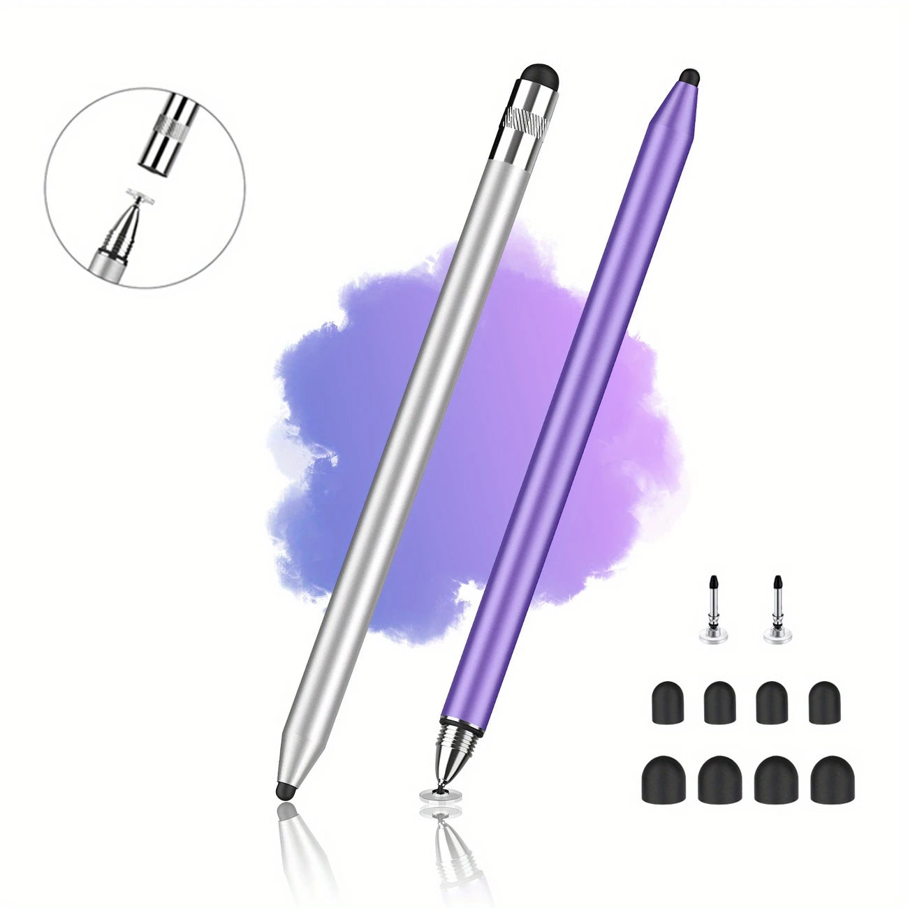 MEKO three-in-one silicone extended suction cup pen